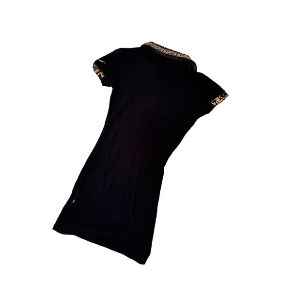 Baroque Gold Fancy Dress – Versace Inspired – Medusa Detail – Italian Style - Picture 12 of 13